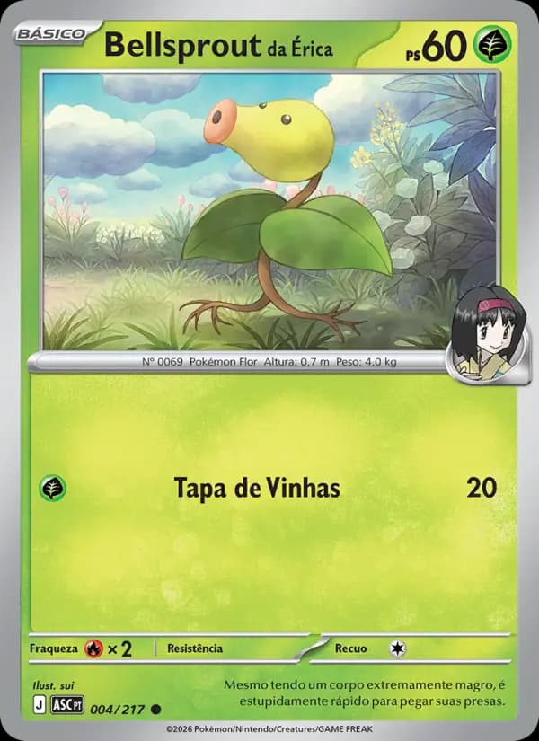 Bellsprout da Érica (4/217)