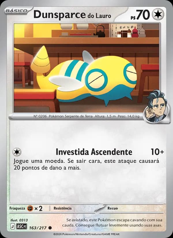 Dunsparce do Lauro (163/217)