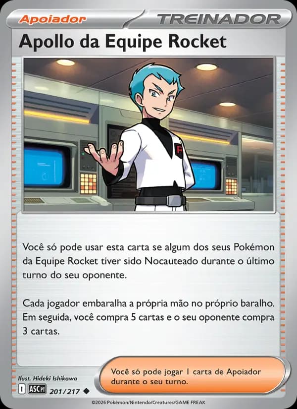 Apollo da Equipe Rocket (201/217)