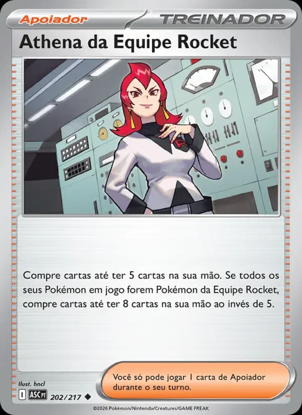 Athena da Equipe Rocket (202/217)