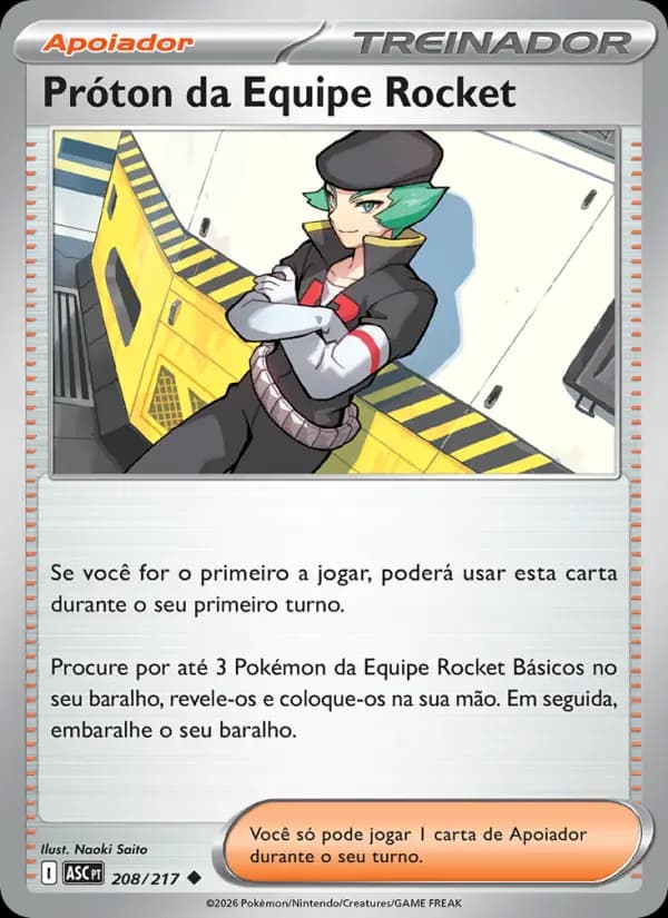Próton da Equipe Rocket (208/217)