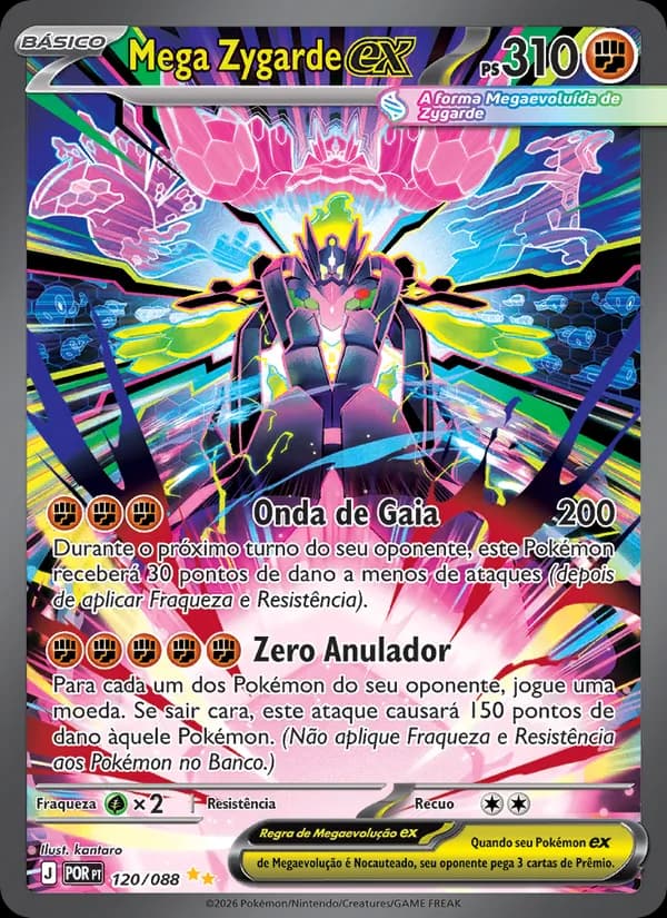 Mega Zygarde ex (120/88)