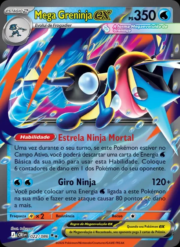 Mega Greninja ex (22/86)