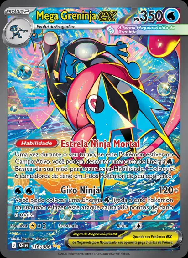 Mega Greninja ex (116/86)