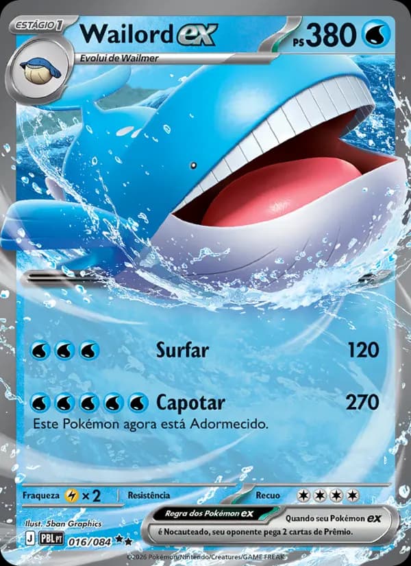 Wailord ex (16/84)