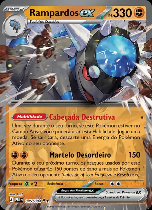 Rampardos ex (45/84)