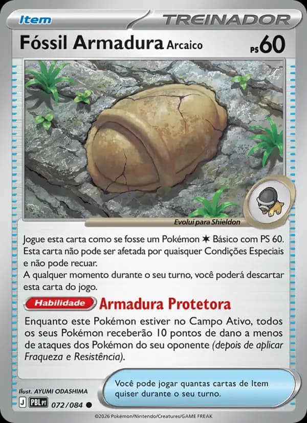 Fóssil Armadura Arcaico (72/84)