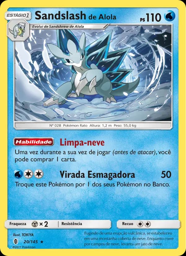 Sandslash de Alola (20/145)