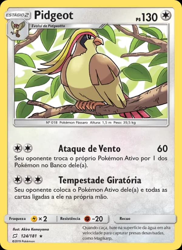 Pidgeot (124/181)