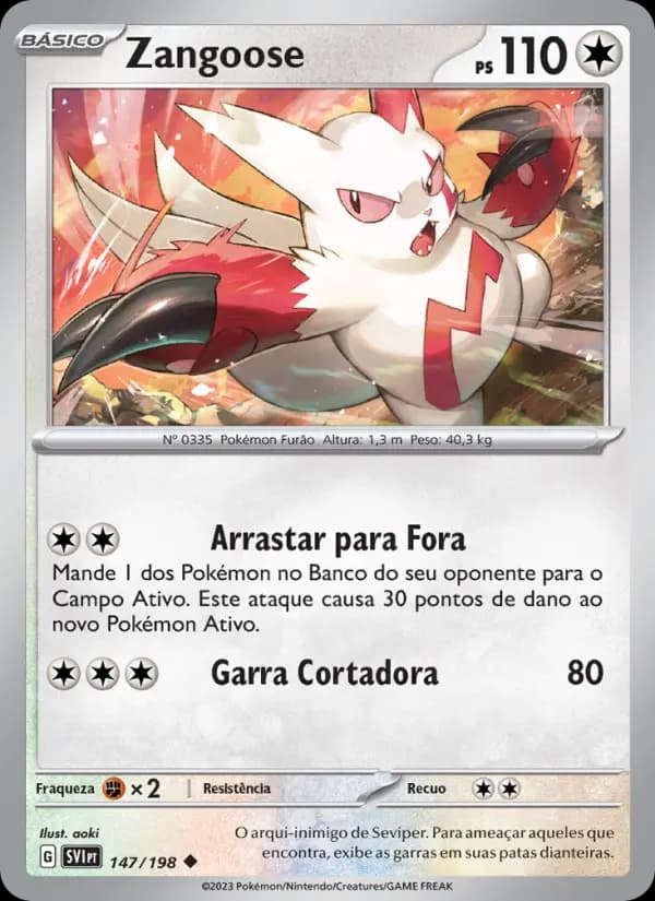 Zangoose (147/198)