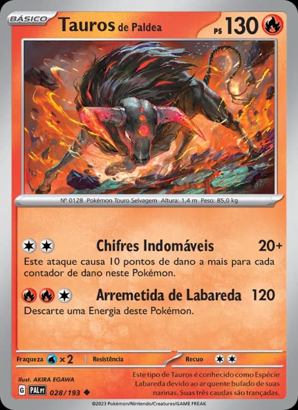 Tauros de Paldea (28/193)