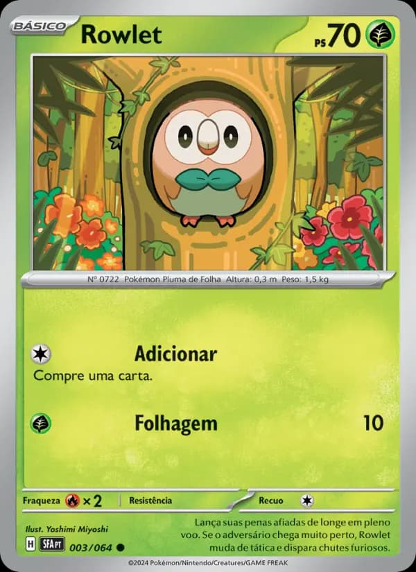 Rowlet (3/64)