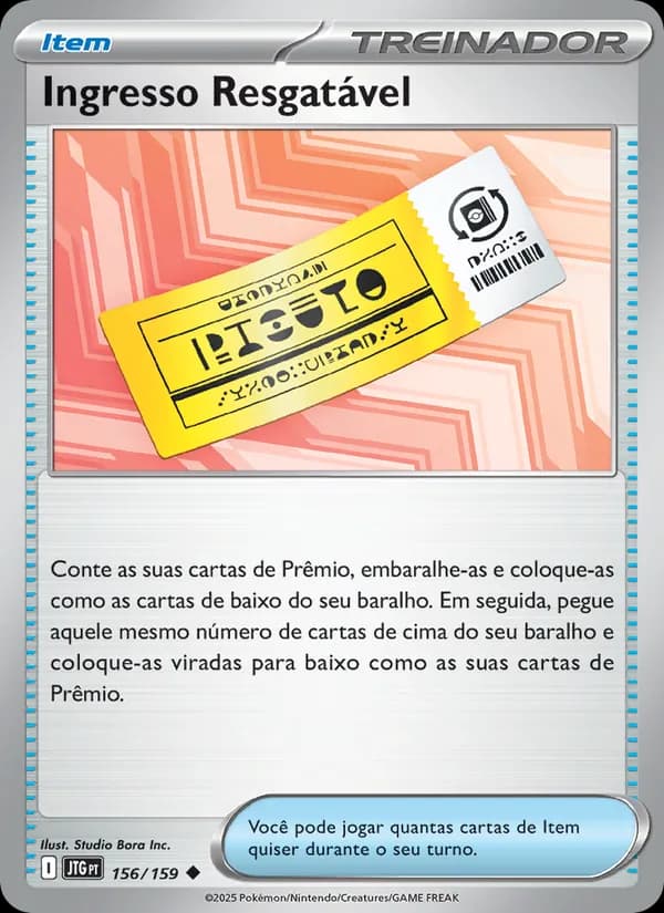 Ingresso Resgatável (156/159)