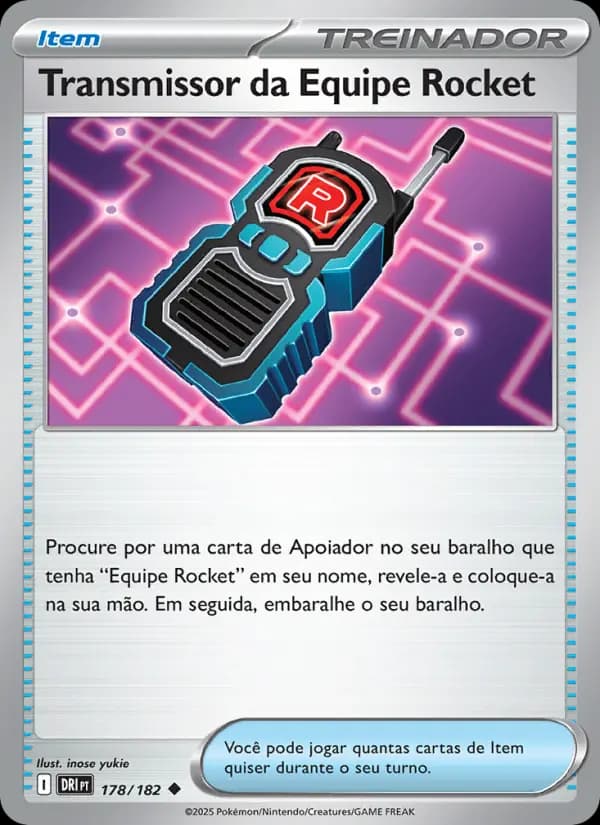 Transmissor da Equipe Rocket (178/182)