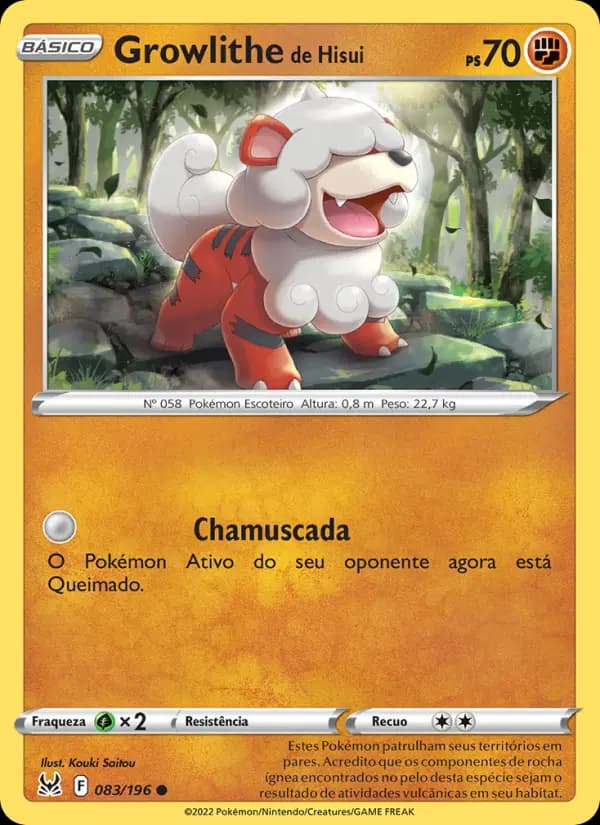Growlithe de Hisui (83/196)