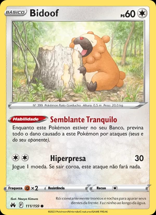 Bidoof (111/159)