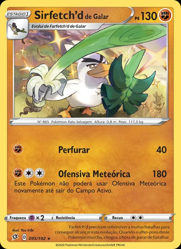 Sirfetch'd de Galar (95/192)