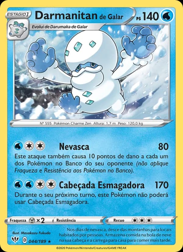 Darmanitan de Galar (44/189)