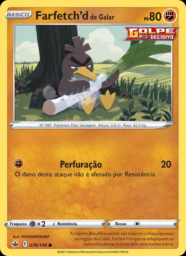 Farfetch'd de Galar (78/198)