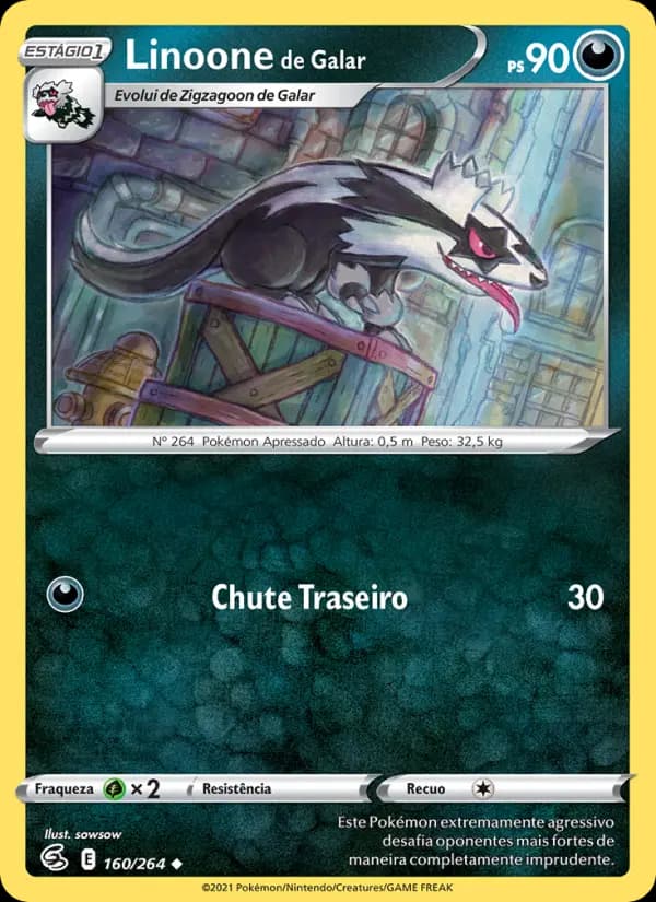 Linoone de Galar (160/264)