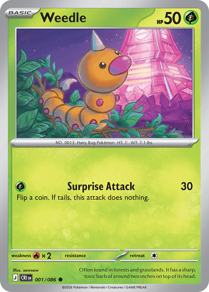 Weedle (1/86)