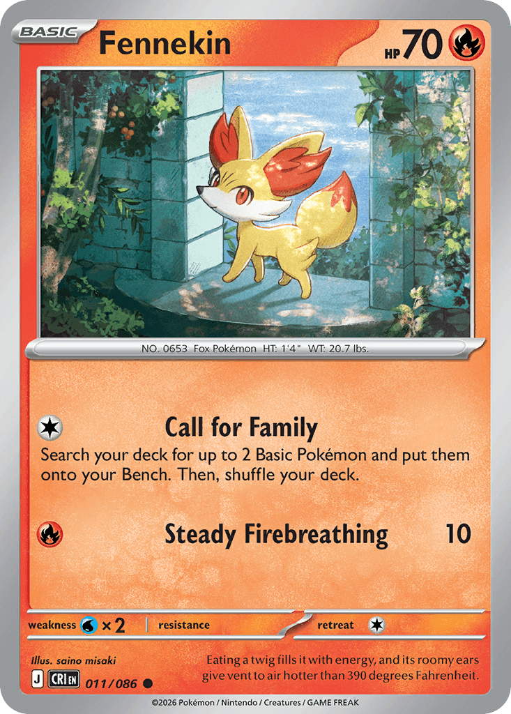 Fennekin (11/86)