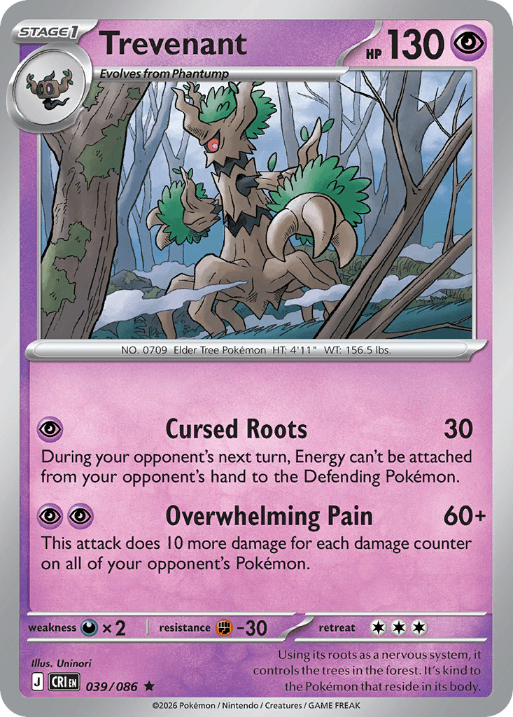 Trevenant (39/86)