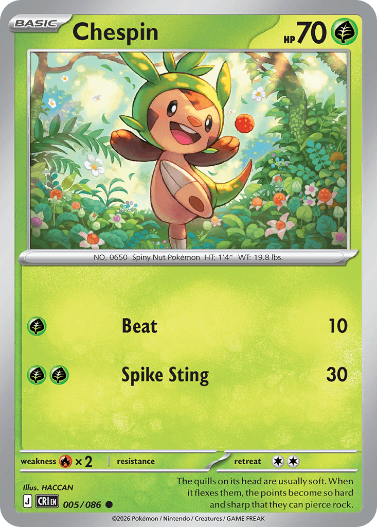 Chespin (5/86)