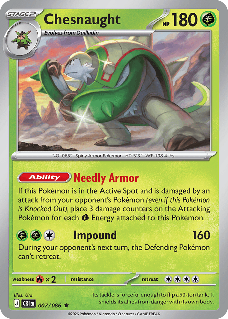 Chesnaught (7/86)