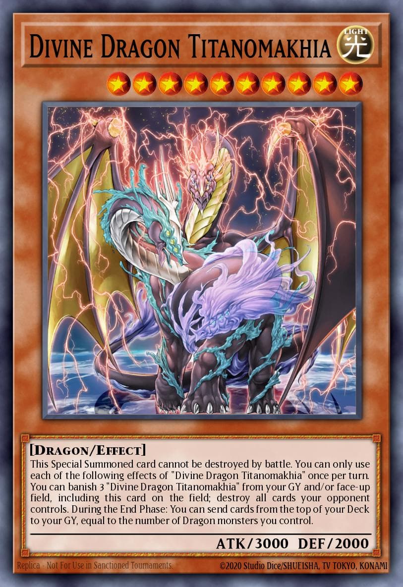Dragão Divino Titanomakhia