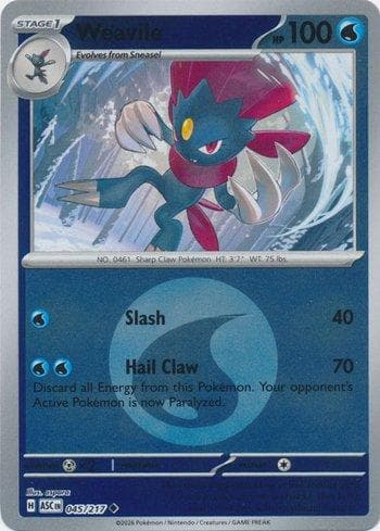 Weavile (045E/140)