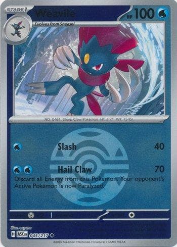 Weavile (045P/130)