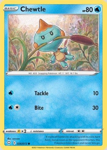 Chewtle (26/72)
