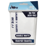 Sleeve Pequeno Double Matte 62mmX89mm - Branco