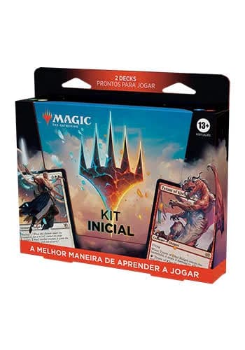 Kit Inicial 2023 de Magic: The Gathering - Silverback Elder e Sarkhan, Soul Aflame