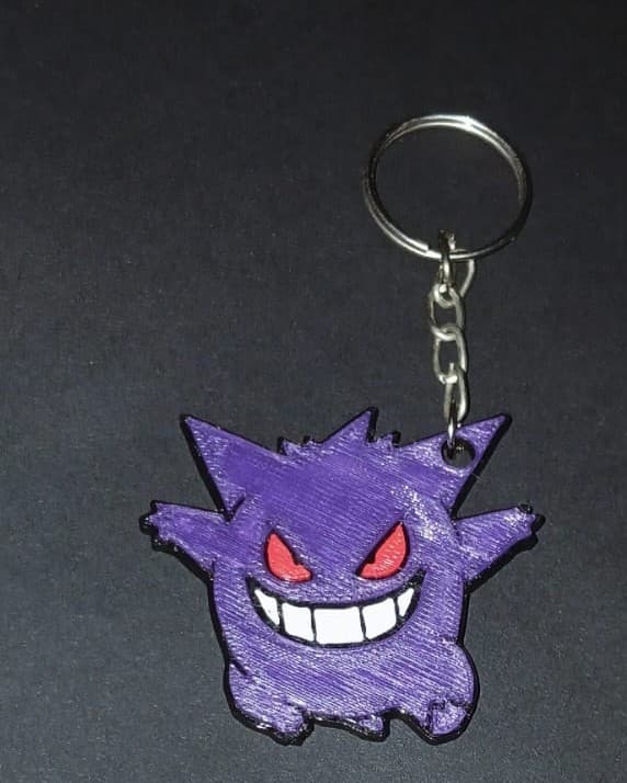 Chaveiro Gengar  - Impressão 3D