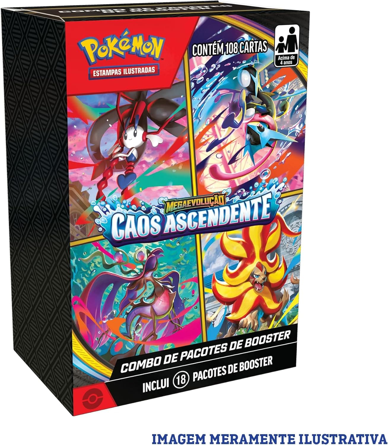 Combo de Booster - Megaevolução 4 - Caos Ascendente