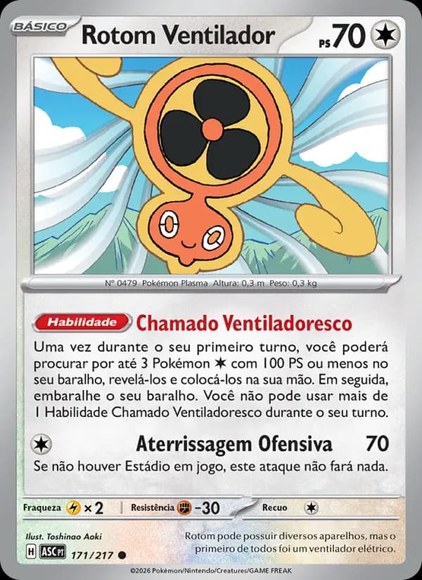 Rotom Ventilador (171/217)