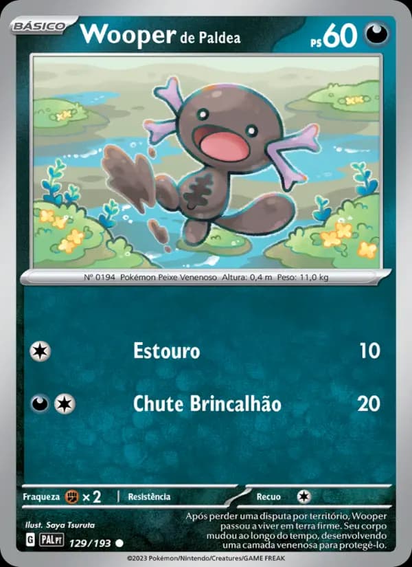 Wooper de Paldea (129/193)