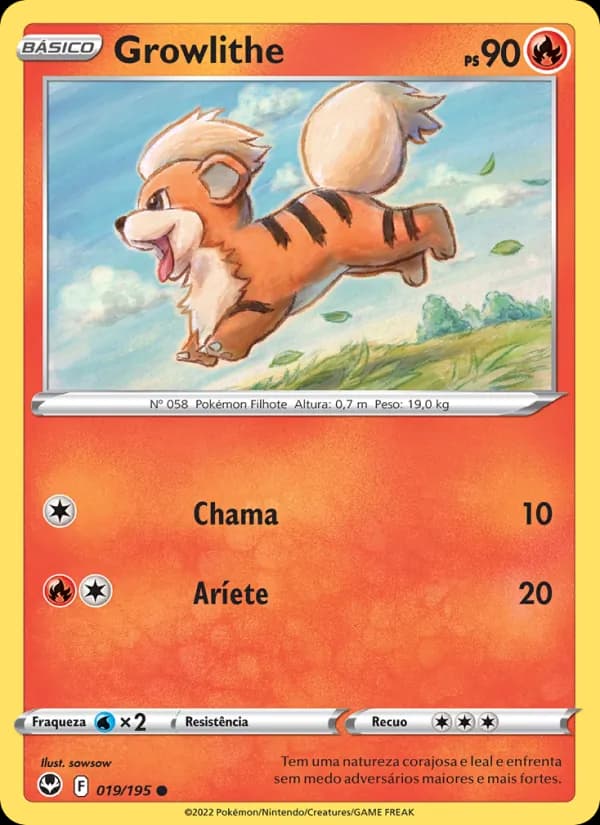 Growlithe (19/195)