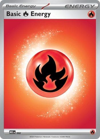 Energia de Fogo (Mega Evolution) (MEE002/8)