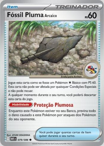 Fóssil Pluma Arcaico (79/86)